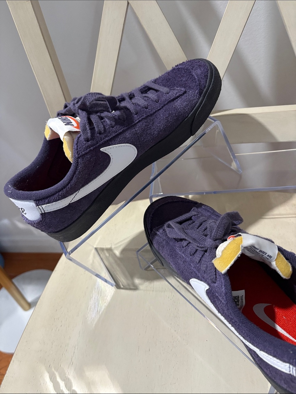 Women’s Nike Purple Suede Sneakers